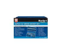 BlueSpot Tools Blue Spot Tools - 26 Pce 1/4" Drive Socket Set