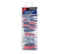 BlueSpot Tools Blue Spot Tools - 28-Piece Assorted Electrical Clip Set