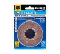 BlueSpot Tools Blue Spot Tools 3.8Cm X 460Cm Emery Cloth, 80 Grit