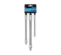 BlueSpot Tools Blue Spot Tools - 3-Piece Flexible Extension Bar Set 1/4