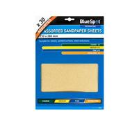 BlueSpot Tools Blue Spot Tools - 30 Pce Assorted Sandpaper Sheets