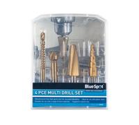 BlueSpot Tools Blue Spot Tools - 4 Pce Multi Drill Set