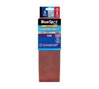 BlueSpot Tools Blue Spot Tools - 5 Pce 75 X 533mm Sanding Belt 120 Grit