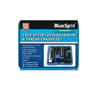 BlueSpot Tools Blue Spot Tools - 5 Pce Oxygen Sensor & Thread Chaser Set