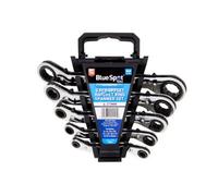 BlueSpot Tools Blue Spot Tools - 5 Piece Offset Ratchet Ring Spanner Set (6-21mm)