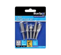 BlueSpot Tools Blue Spot Tools 5 Piece Rotary Rasp Set