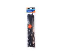 BlueSpot Tools Blue Spot Tools - 50 Pce 4.8mm X 350mm Black Cable Ties