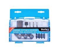 BlueSpot Tools Blue Spot Tools - 50-Piece Sanding, Cutting & Grinding Rotary Tool Accessory Set