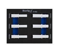 BlueSpot Tools Blue Spot Tools - 6 Pce 3/8" Metric Deep Sockets (10 & 13mm) (Eva Foam)