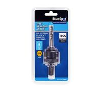 BlueSpot Tools Blue Spot Tools - 7/16 Hex Arbor For 32-152mm Hole Saws