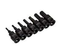 BlueSpot Tools Blue Spot Tools - 7 Pce 3/8 Impact Hex Bit Sockets (H3-H10)