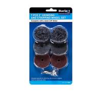 BlueSpot Tools Blue Spot Tools 7 Piece 2Inch Grinding And Stripping Wheel Set