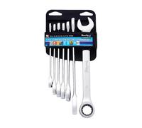 BlueSpot Tools Blue Spot Tools - 7 Piece Combination Ratchet Spanner Set (8-19mm)