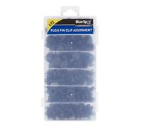 BlueSpot Tools Blue Spot Tools - 72 Piece Assorted Push Pin Clip Set