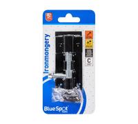BlueSpot Tools Blue Spot Tools - 76mm Black Powder Coated Tower Bolt