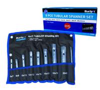 BlueSpot Tools Blue Spot Tools - 8 Pce Tubular Spanner Set (6-22mm)