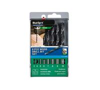 BlueSpot Tools Blue Spot Tools - 8 Pce Wood Drill Bit Set (3-10mm)