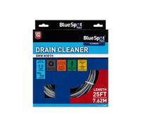 BlueSpot Tools Blue Spot Tools - 8mm X 7.62M Galvanised Steel Drain Cleaner