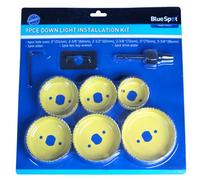 BlueSpot Tools Blue Spot Tools - 9 Pce Downlight Installation Kit (51 - 75mm)