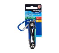 BlueSpot Tools Blue Spot Tools - 9 Pce Folding Hex, Torx And Screwdriver Wrench Set