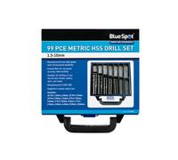 BlueSpot Tools Blue Spot Tools - 99Pce Metric Hss Drill Set (1.5-10mm)