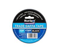 BlueSpot Tools Blue Spot Tools - Blue Spot 47mm X 50M Trade Gaffa Tape Black