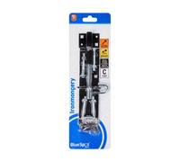 BlueSpot Tools Blue Spot Tools - Brenton Bolt, Black Powder Coated, 150mm