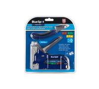 BlueSpot Tools Blue Spot Tools - Heavy Duty 3-Way Staple Gun And Staple Remover