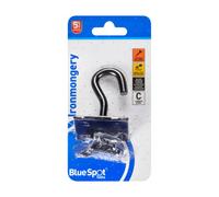 BlueSpot Tools Blue Spot Tools Hook On Plate, Black, 50mm X 50mm