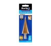 BlueSpot Tools Blue Spot Tools - Hss Step Drill, Titanium Coated, 4-32mm