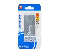 BlueSpot Tools Blue Spot Tools - Ironmongery Hasp And Staple, Zinc Plated, 75mm
