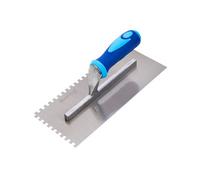 BlueSpot Tools Blue Spot Tools Soft Grip Adhesive Trowel, 280mm (11Inch), 6X6mm Teeth
