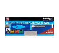 BlueSpot Tools Blue Spot Tools - Soft Grip Adhesive Trowel, 280mm, 3X3mm Teeth
