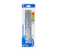 BlueSpot Tools Blue Spot Tools - Zinc Plated Tower Bolt, 200mm