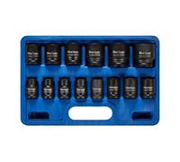 BlueSpot Tools Bluespot 14Pc 1/2" Dr Metric Shallow Impact Sockets Set 10mm - 32mm 01585