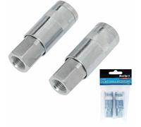 BlueSpot Tools Bluespot 2Pc Air Line Fittings Hose Compressor Tool Connector 1/4" Bsp Female