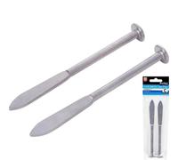 BlueSpot Tools Bluespot 2Pc Footprint Line Pins Brick Layer Pegs Setting Out Building Pin Set