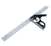 BlueSpot Tools Bluespot 300mm Adjustable Engineers Combination Try Square Right Angle Ruler 12"
