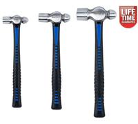 BlueSpot Tools Bluespot 3Pc Ball Pein Hammers Set 8 16 & 32Oz Tpr Handle 26100