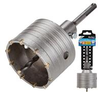 BlueSpot Tools Bluespot 82mm Sds Core Bits Cement Masonry Concrete Brick Block Waste Pipe