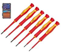 BlueSpot Tools Bluespot Vde Precision Screwdriver Set 6Pc Insulated Electricians 12628