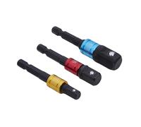 Bluespot Tools Colour-coded Impact Socket Adaptor Set, 3 Piece Bluespot Tools Multicolor