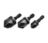 Bluespot Tools Countersink Bit Set 3 Piece Bluespot Tools Multicolor