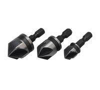 Bluespot Tools Countersink Bit Set 3 Piece Multi Colour (One Size)