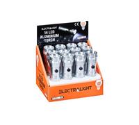 BlueSpot Tools Electralight 14 Led Aluminium Torch Without Batteries