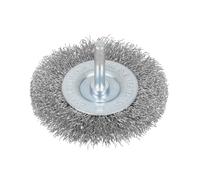 Bluespot Tools Flat Steel Wire Wheel Brush Bluespot Tools Multicolor