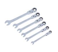 Bluespot Tools Flexible Head Ratchet Set Multi Colour (6 Piece 8-17mm)