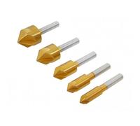 Bluespot Tools Hss Titanium Countersink Bit Set, 5 Piece