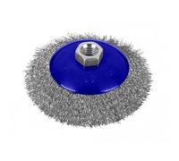 Bluespot Tools Steel Bevel Wire Cup Brush 115mm M14 X 2 Multi Colour (One Size)