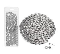 BlueStars 10 Speed Bike Chain 1/2 x 11/128 Inch (116 Links) with Quick Link - Anti-Rust Bicycle Chain - for MTB/Road/Gravel/Cyclocross Bikes - Compatible with Shimano SRAM Campagnolo